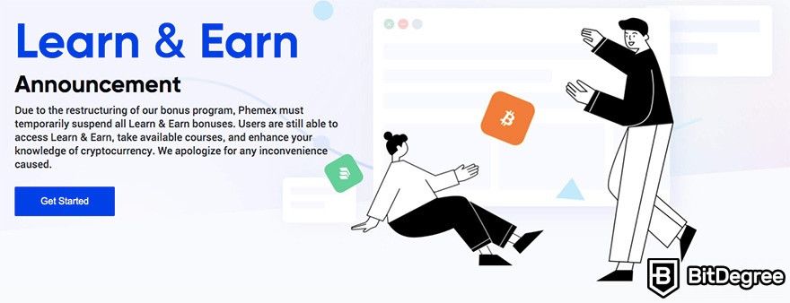Học tập và kiếm tiền trên Phemex